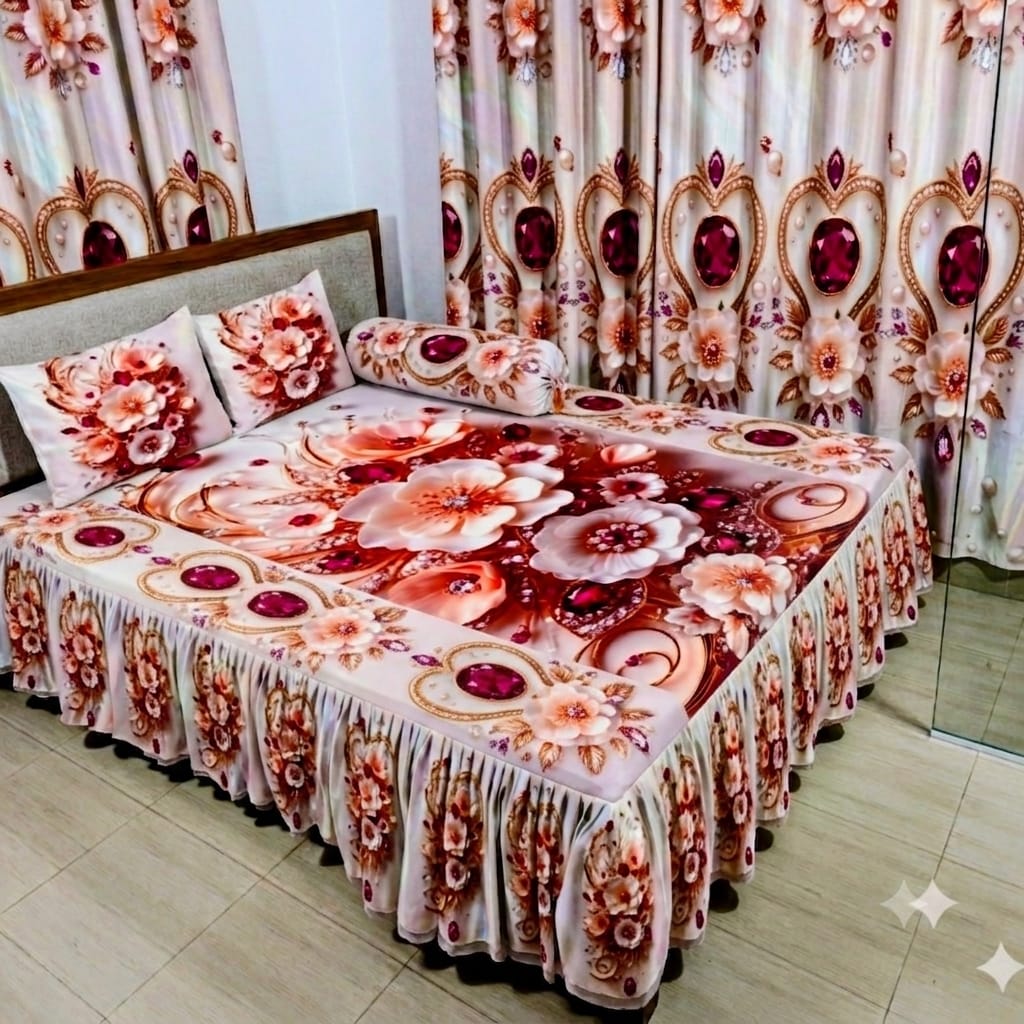3D প্রিন্টের ওয়াটারপ্রুফ কুচি বেডশীট=84